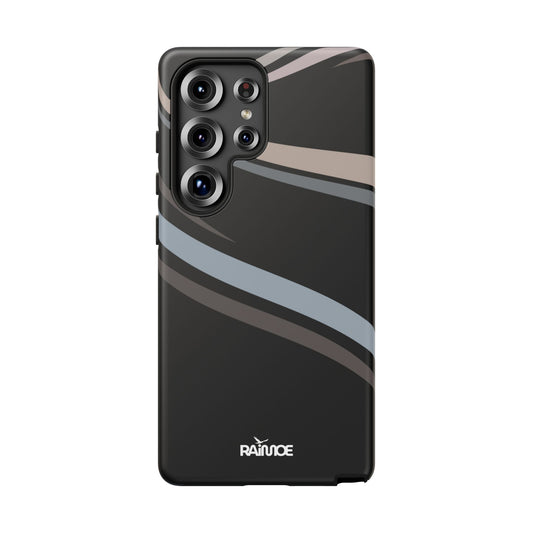 Funda rígida mate para Samsung Galaxy con líneas onduladas