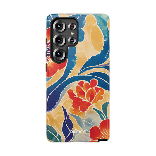 Belleza Amarilla - Funda Resistente para Samsung Galaxy (Brillante)