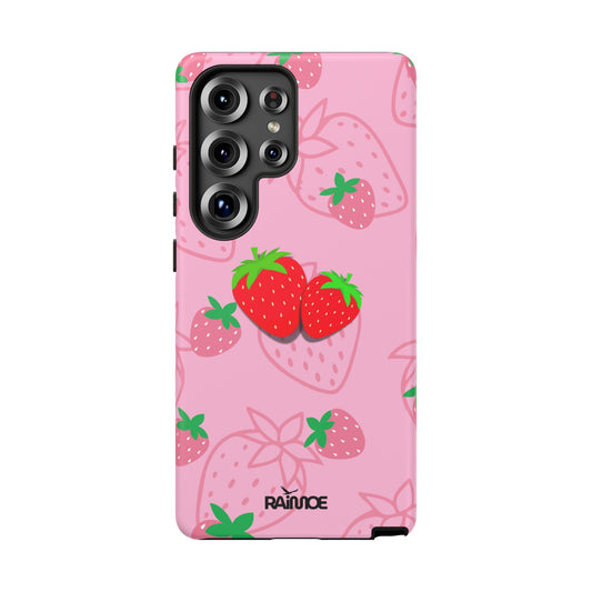 Fresa Jugosa - Funda Resistente para Samsung Galaxy (Mate)