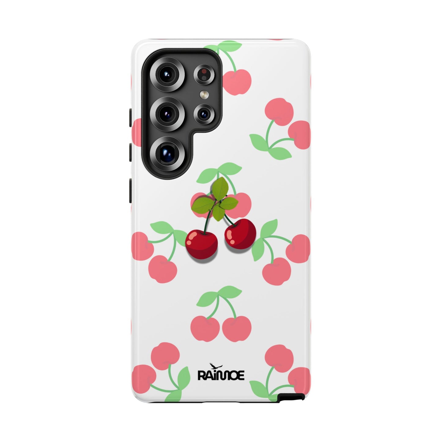 Funda resistente Red Cherry para Samsung Galaxy (brillante)