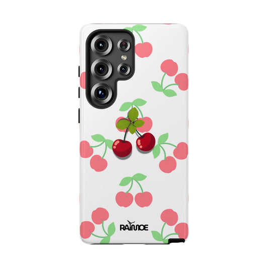 Funda resistente Red Cherry para Samsung Galaxy (brillante)