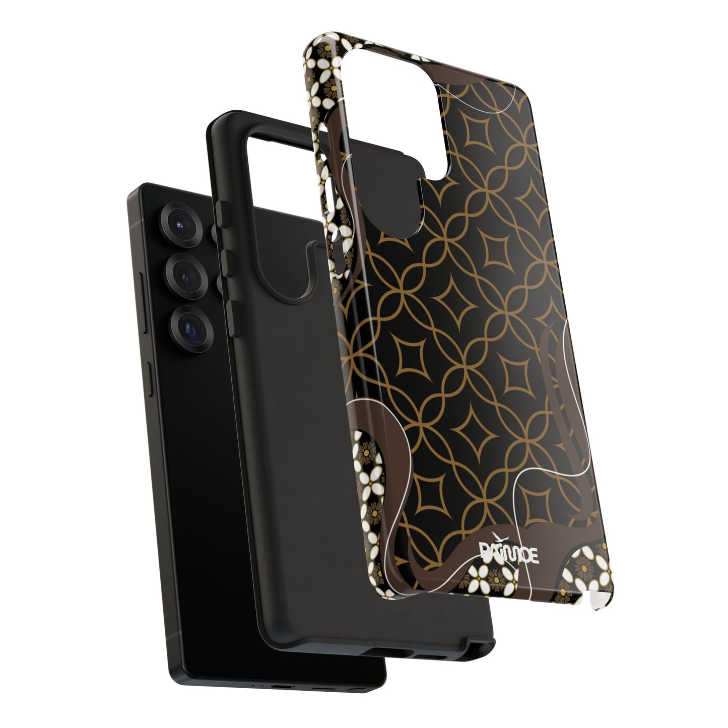 Impresión básica - Funda resistente para Samsung Galaxy (brillante)