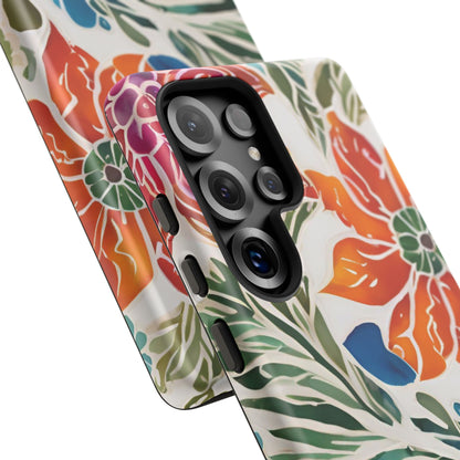 Primavera - Funda resistente mate para Samsung Galaxy