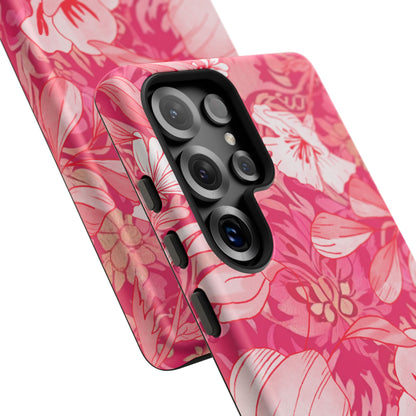 ピンクの女神 - Samsung Galaxy タフケース (マット)