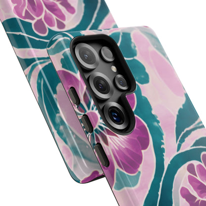 パープルビューティー - Samsung Galaxy タフケース (光沢)