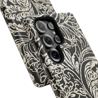 Funda resistente mate para Samsung Galaxy con efecto Leaf Stroke