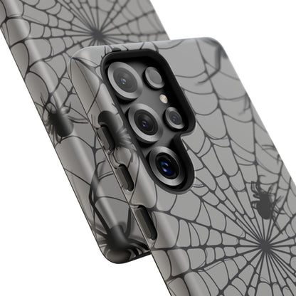 Telaraña - Funda resistente mate para Samsung Galaxy