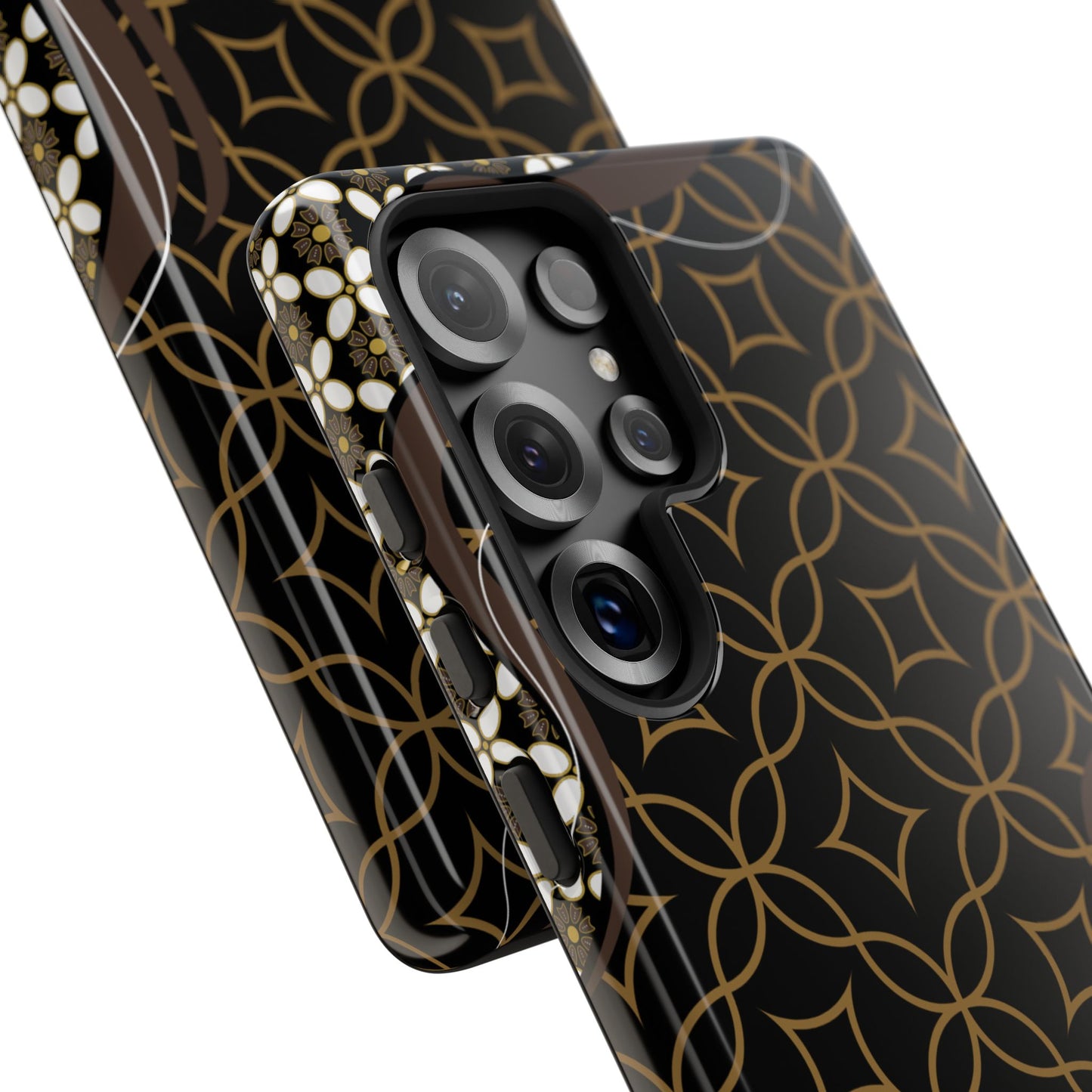 Impresión básica - Funda resistente para Samsung Galaxy (brillante)