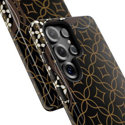Impresión básica - Funda resistente para Samsung Galaxy (brillante)