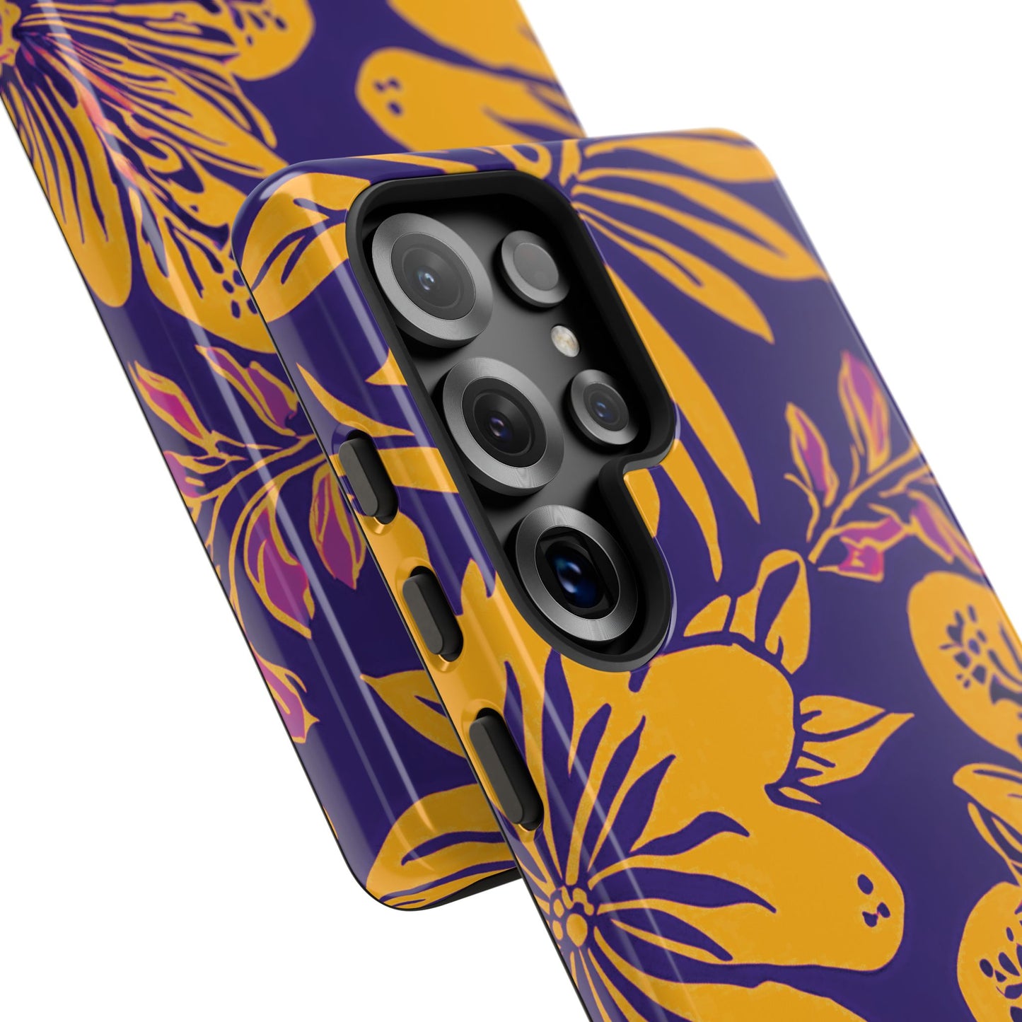 Belleza del Atardecer - Funda Resistente para Samsung Galaxy (Brillante)