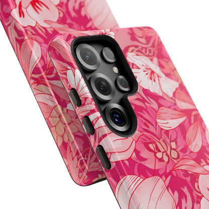 ピンクの女神 - Samsung Galaxy タフケース (光沢)