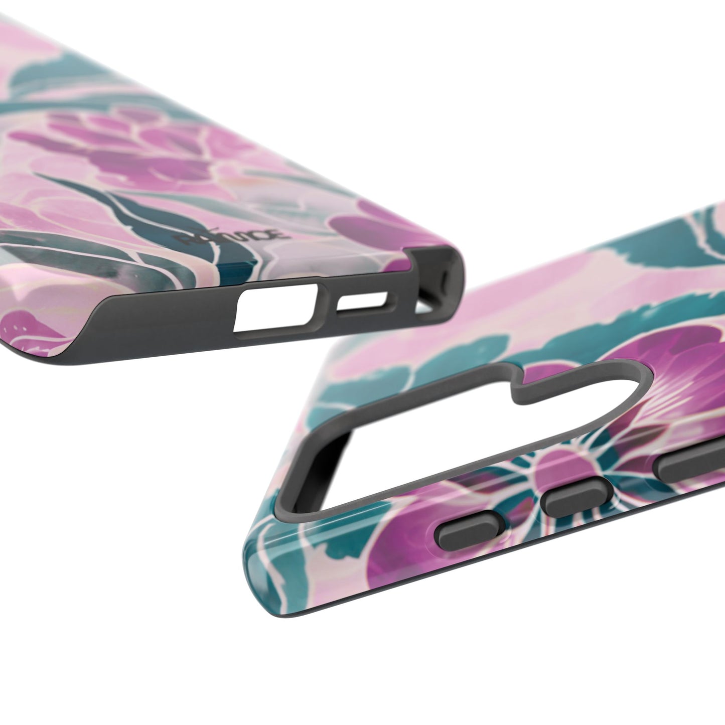 パープルビューティー - Samsung Galaxy タフケース (光沢)