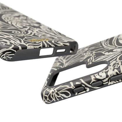 Funda resistente mate para Samsung Galaxy con efecto Leaf Stroke