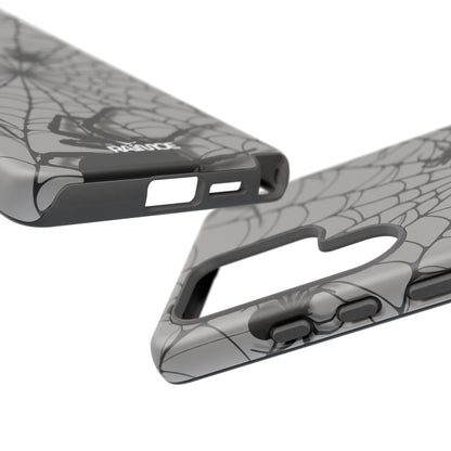 Telaraña - Funda resistente mate para Samsung Galaxy