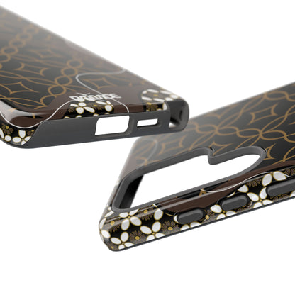 Impresión básica - Funda resistente para Samsung Galaxy (brillante)