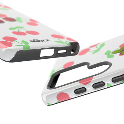 Funda resistente Red Cherry para Samsung Galaxy (brillante)