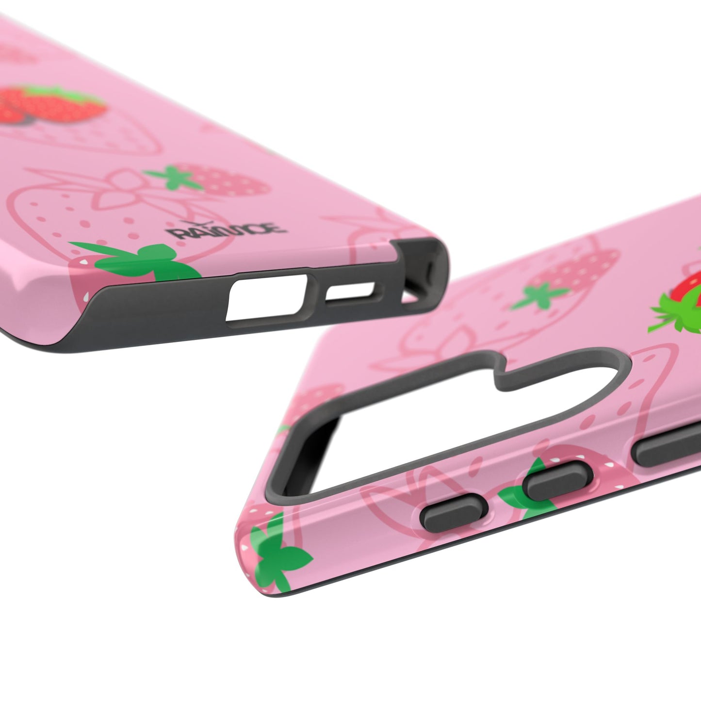 Fresa Jugosa - Funda Resistente para Samsung Galaxy (Brillante)