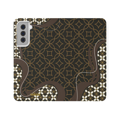 Impresión básica - Funda con tapa para Samsung Galaxy