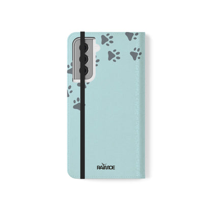 Snoozy Kitty - Funda con tapa para Samsung Galaxy