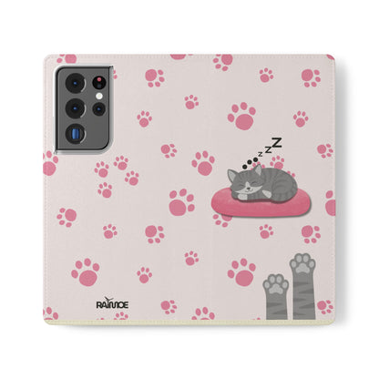 Kitty Cutie - Funda con tapa para Samsung Galaxy