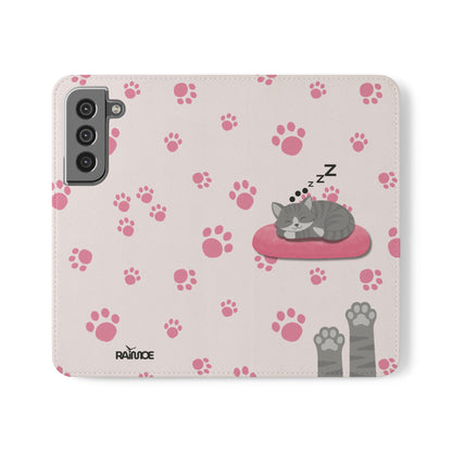 Kitty Cutie - Funda con tapa para Samsung Galaxy