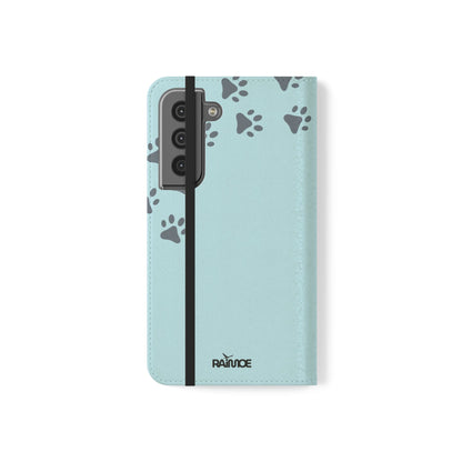Snoozy Kitty - Funda con tapa para Samsung Galaxy