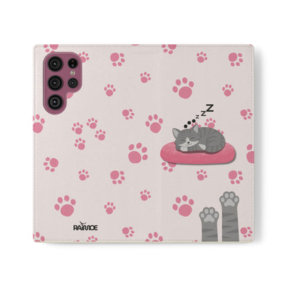 Kitty Cutie - Funda con tapa para Samsung Galaxy