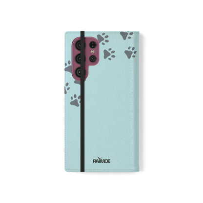 Snoozy Kitty - Funda con tapa para Samsung Galaxy