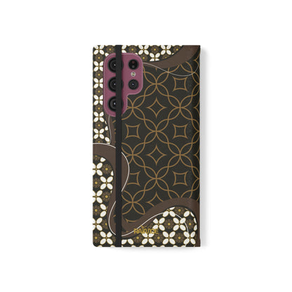 Impresión básica - Funda con tapa para Samsung Galaxy