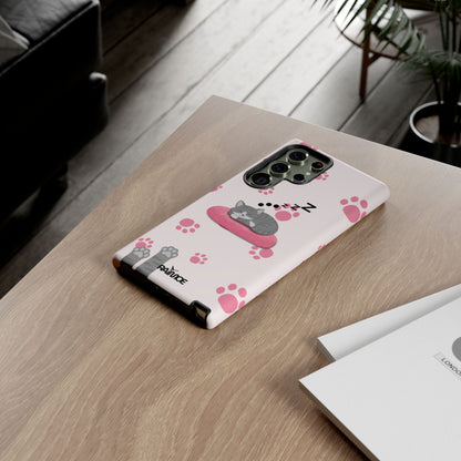 Kitty Cutie - Funda resistente mate para Samsung Galaxy