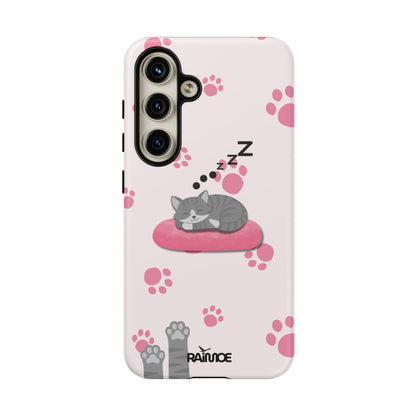 Kitty Cutie - Funda resistente mate para Samsung Galaxy