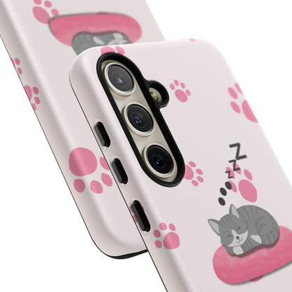 Kitty Cutie - Funda resistente mate para Samsung Galaxy