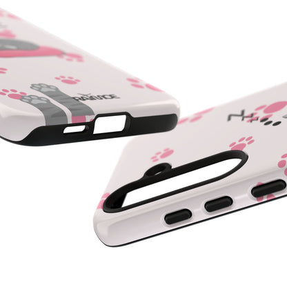 Kitty Cutie - Funda resistente para Samsung Galaxy (brillante)