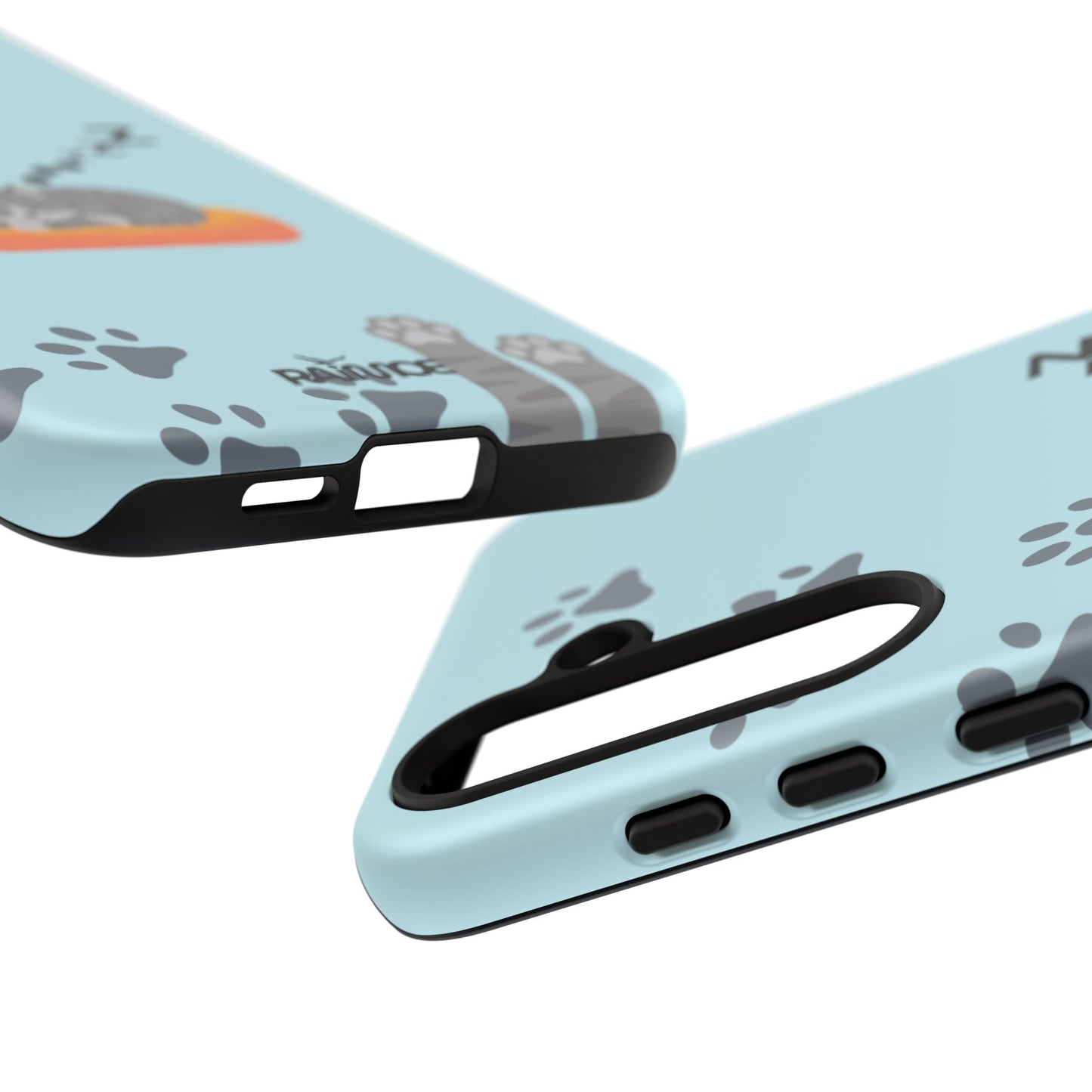 Snoozy Kitty - Funda resistente mate para Samsung Galaxy