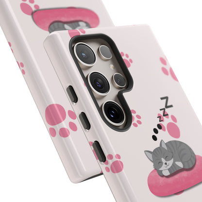 Kitty Cutie - Funda resistente para Samsung Galaxy (brillante)