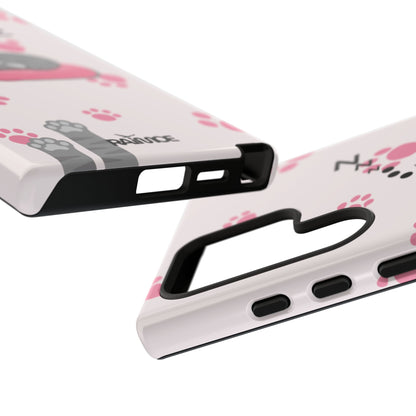 Kitty Cutie - Funda resistente para Samsung Galaxy (brillante)