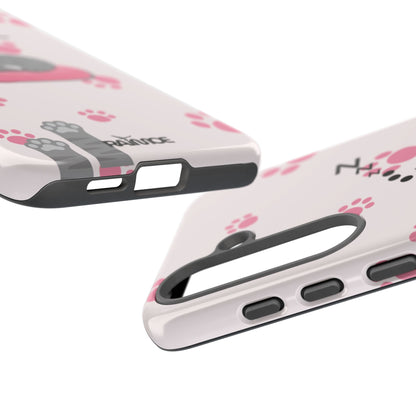 Kitty Cutie - Funda resistente para Samsung Galaxy (brillante)