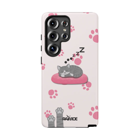 Kitty Cutie - Funda resistente mate para Samsung Galaxy