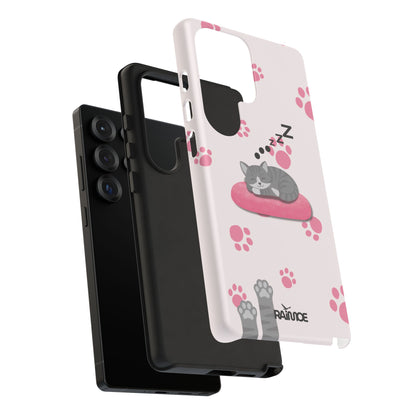 Kitty Cutie - Funda resistente mate para Samsung Galaxy