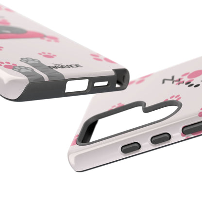 Kitty Cutie - Funda resistente para Samsung Galaxy (brillante)